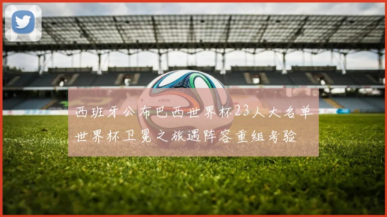 西班牙公布巴西世界杯23人大名单世界杯卫冕之旅遇阵容重组考验